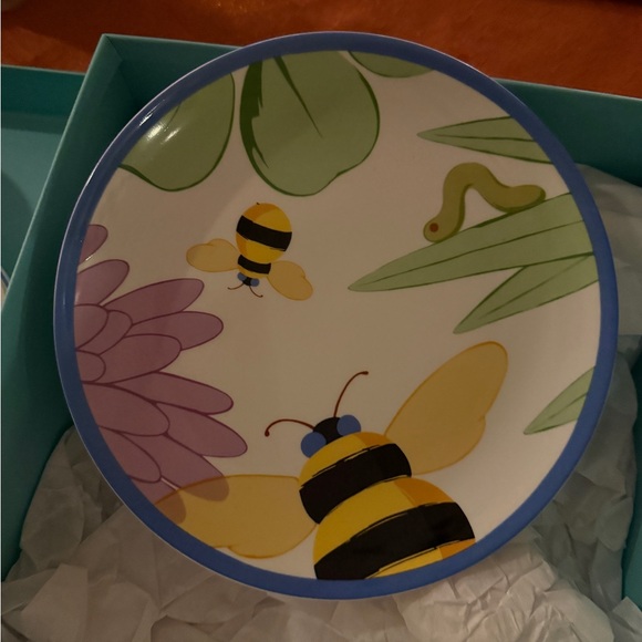Tiffany bumblebee infant place setting.
